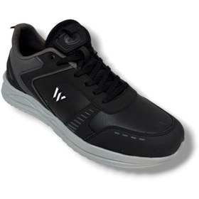 Resim Magg Point 5310-26 Deri Trend Erkek Sneaker Siyah Füme 45-47 