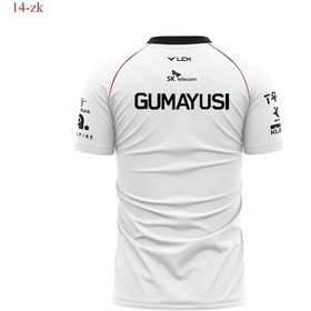 Resim Snapbuy 2024 T1 Espor Forması League Of Legends Dünya Finalleri Faker Fan Tişört Erkekkahverengi Kahverengi 