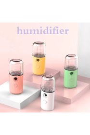 Resim Kanonik Education Şarjlı Mini Yüz Nemlendirici Dezenfektan Cihazı Mist Sprayer 