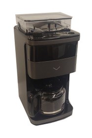 Resim Vestel Taze Plus Dark Inox Öğütücülü Filtre Kahve Makinası 