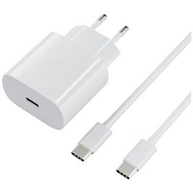 Resim Forzacase Huawei - Honor İle Uyumlu Hızlı Şarj Destekli 25w Type-c To Type-c Şarj Cihazı Seti Fc1026 Beyaz 