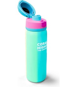 Resim Coral High Renkli Çizgili Desenli Pipetli Ve Direkt İçim Çelik Termos 800 Ml 38519 Çok Renkli 