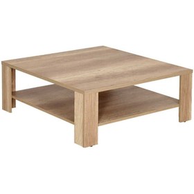 Resim Adore Mobilya New Line Kare Orta Sehpa - Açık Ceviz (tori) 90x35x90 Cm (gxyxd) 