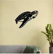 Resim Denizlerin Asil Gezgini Metal Duvar Dekoru 