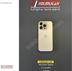 Resim Apple iPhone 16 Pro İkinci El TR | 256 GB | Çöl Titanyum 