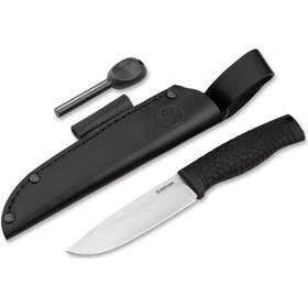 Resim Böker Manufaktur Bronco Bıçak Gümüş - Siyah 