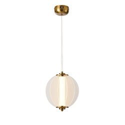 Resim Penny 18 Watt 3000k Yuvarlak Bakır Tekli Led Sarkıt Avize Apliqa