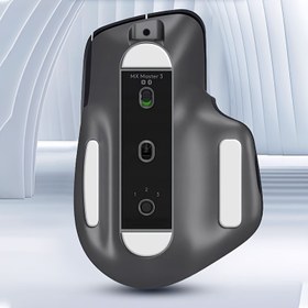 Resim Logitech MX Master 3/3S & Master 2/2S Kablosuz Fare Pedleri - Pürüzsüz, Kaymaz Taban, Dayanıklı PET Malzeme, Konforlu Tutuşlu Ergonomik Tasarım, Ergonomik Fare Pedi 