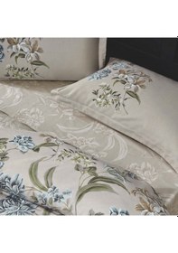 Resim Taç Elodie Saten Çift Kişilik Nevresim Takımı Bej 000000001000049259 Bej 