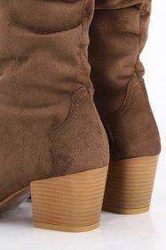 Resim Mamito Ayakkabı CNG A401 Körüklü Binici Diz Altı Çizme 