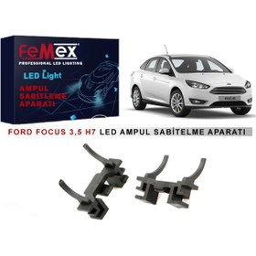 Resim Femex Ford Focus 3,5 Araçlar Için Kısa Far Tutucu LED Ampul Sabitleme Aparatı 