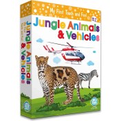 Resim Toys Dokun Hisset Orman Hayvanları ve Araçlar 