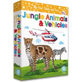 Resim Toys Dokun Hisset Orman Hayvanları ve Araçlar 