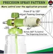 Resim Pazly Kaikarai 1 Adet Yesil Basınclı Kopuk Sisesi Nilfisk Karcher K2 K7 Uygun 1/4 Fis 