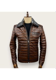 Resim Derimont's Ikbal Berry Siyah Hakiki Deri Mont Erkek Dm-6045 Taba 