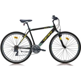 Resim Carraro 28J CARRARO ACTIVE 290 ŞEHİR BİSİKLETİ - SİYAH SARI YEŞİL 
