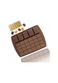 Resim Tablet Mini Ve Büyük Silikon Kalıp Çikolata Muffin Sabun Kokulu Taş Mum Epoksi Kalıbı 