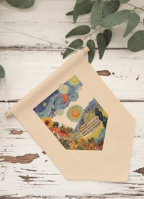 Resim Mutfak Duvar Dekoru, Pinterest Oda Dekoru, Sanat Serisi, Kanvas Flama Askılı Duvar Örtüsü NO:433 - Renkli - 1 / 50 x 70 