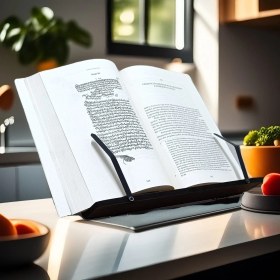 Resim Aswood Taşınabilir Kitap Okuma Standı Rahle Tablet Ipad Standı 