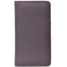 Resim TheCatu Kahverengi Telefon Girişli Deri Unisex Cüzdan - 3603 
