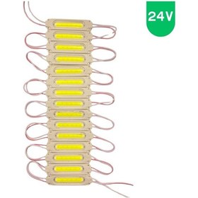 Resim 20 Adet 24 Volt 2 Watt Beyaz Cob Led Modül Ip65 