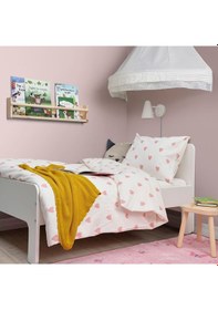 Resim Çocuk Nevresim Takımı, Beyaz-pembe, 150x200/50x60 Cm Beyaz 