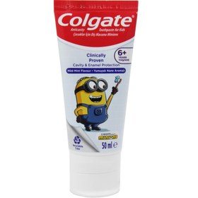 Resim Colgate Minions 6 Yaş+ Çocuk Diş Macunu 50 ml 