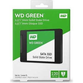 Resim WD 120 GB 2.5 SATA3 SSD 545MB/S 3DNAND WDS120G2G0A 