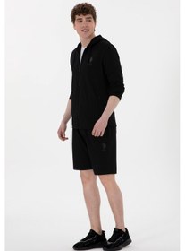 Resim U.S. Polo Assn. Erkek Siyah Örme Şort 50300078-VR046 