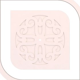 Resim Motifpiyer Lamba Tavan Göbeği 54-Kare-Dik-Oval-Dış-Çıtalı 