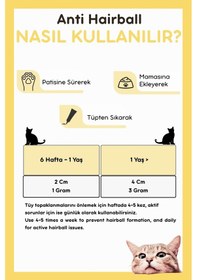 Resim Vitpaw Malt Paste Tüy Yumağı Kontrolü ve Sindirim Desteği Kedi Malt Macunu 100 G 