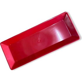 Resim Servis Tabağı-dürüm Tabağı-sunum Tabağı Polikarbon Kırılmaz N11.1018 