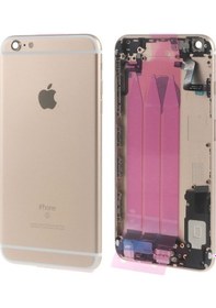 Resim Apple Uyumlu iPhone 6S Plus Dolu Kasa + Tamir Montaj Seti 