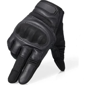 Resim Pengfushop5 Siyah Stil S Beden Tam Parmak Eldiven (Yurt Dışından) 