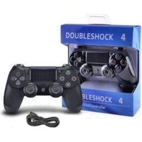 Resim PS4 Uyumlu Oyun Kolu Joystick Kablosuz Wireless Playstation 4 