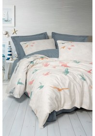 Resim Cotton Box Maritime Çift Kişilik Nevresim Takimi Kaija Mavi Kaıjamavı/cıftkısılık MAVI 