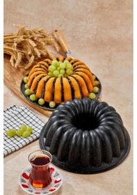 Resim Leony Granit Döküm Dilimli Kek Kalıbı 