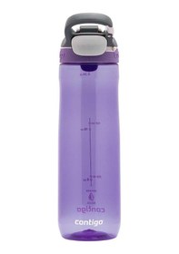 Resim Contigo Cortland Tren Tek El Bas İç Kapaklı Su Matarası 720ml 2191389 - Mor 