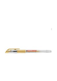 Resim 2185 Jel Mürekkepli Roller Kalem 0.7 Metalik Altın Diğer 