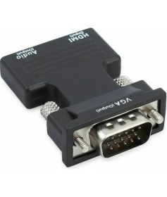 Resim Maxgo 2163 Ses Destekli HDMI to VGA Kablo Çevirici Dönüştürücü Uyumlu Cihazlar İçin 