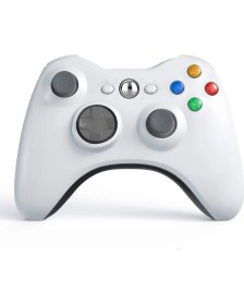 Resim DNR Bilişim Xbox 360/SLIM -Pc Laptop Uyumlu Titreşimli USB Kablolu Oyun Kolu (Pc ve Xbox 360 Uyumlu) - Beyaz 