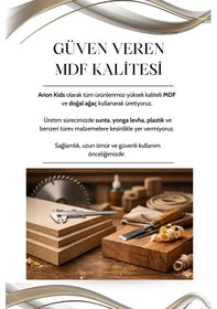 Resim Alin Çalışma Masası Mdf Gövde Ağaç Ayaklı Fonksiyonel Ve Modern Genç Odası Masası Bej 