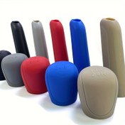 Resim 1 Takım Araba Vites Topuzu Kapağı ve El Freni Kapakları, Esnek Silikon Otomatik Vites Koruma, Kaymaz, Aşınmaya Dayanıklı, Ford Vites Kolu için, Fren Sapı Kapağı, Yüksek Kaliteli Kombinasyonlu Araç Düğmesi Vitesi Koruyucu 