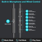 Resim iPhone 16 için USB C Kulaklıklar Samsung Galaxy S24/S23/S22/S25 için Kablolu Kulaklık iPhone 15 Pro için Mikrofonlu Kablolu Kulaklıklar Stereo Gürültü Önleyici Tip C Kulaklıklar, Pixel 9/Oneplus 12 