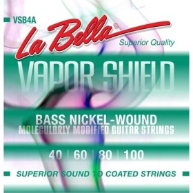 Resim Gitar Aksesuar Bas 4 Telli Labella Vapor Shield LB-VSB4A 