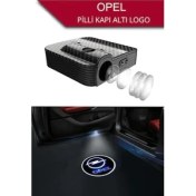 Resim Vegaled Opel Kapı Altı Logo Lamba Pilli Sensörlü Kolay Montaj 