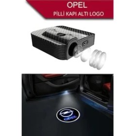 Resim Vegaled Opel Kapı Altı Logo Lamba Pilli Sensörlü Kolay Montaj 