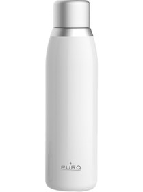 Resim Puro Smart Paslanmaz Çelik Termos Termal Beyaz 500 ml 