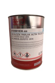 Resim İBAVET Selülozik Parlak Boya Altın Yaldız 2.5 Litre 