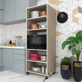 Resim Kenzlife fırın dolabı müzeyyen crd 180*65*50 mutfak XLARGE ayaklı banyo kiler ofis 